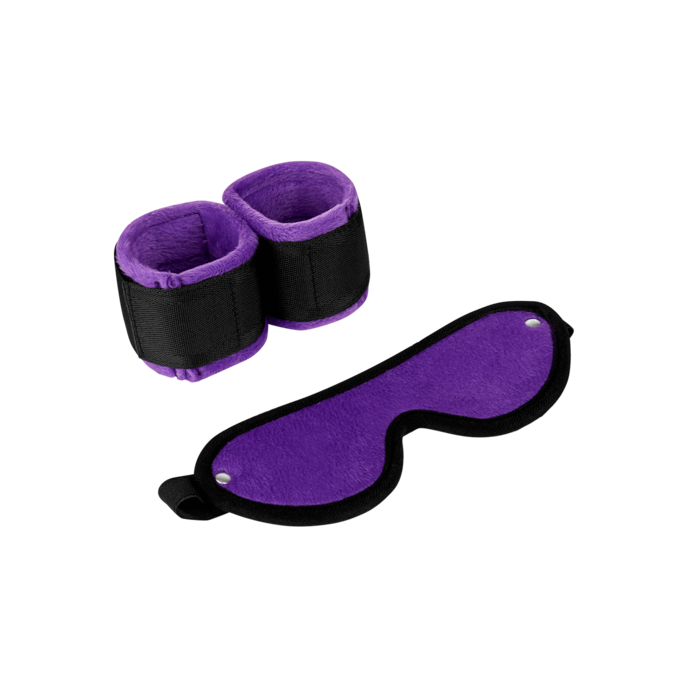 soft-handcuffs-with-mask-2-pièces-Noir-Violet-1