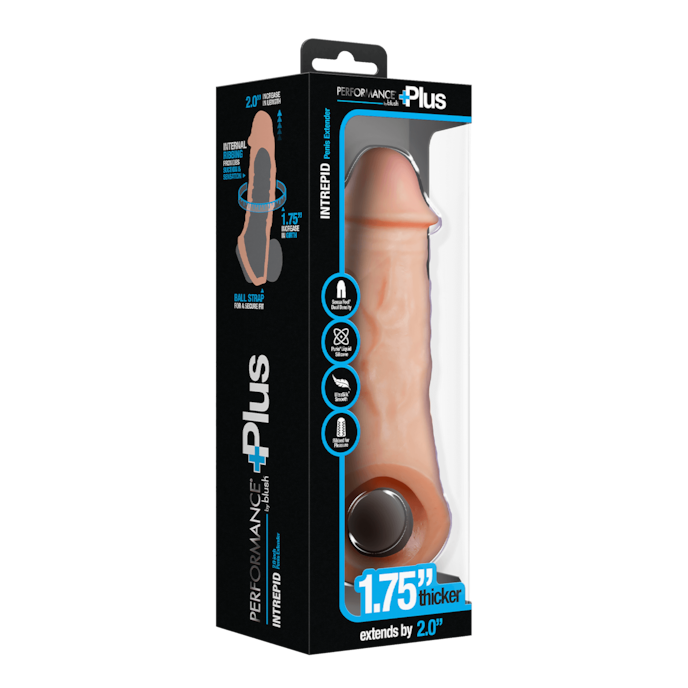 performance-plus---intrepid-2-inch-silicone-penis-xtender-Natur-hell-6