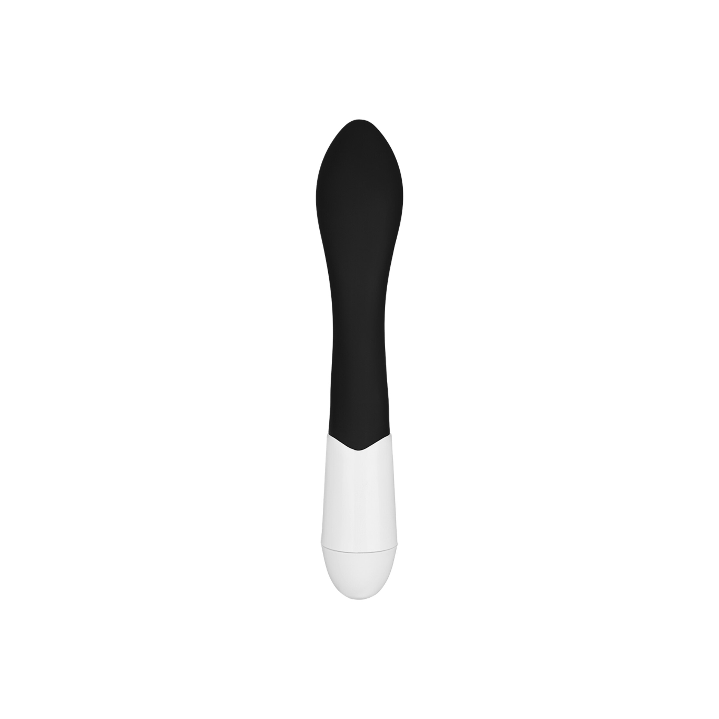 ergonomischer-silikon-rabbit-20-cm-Schwarz-Weiß-4