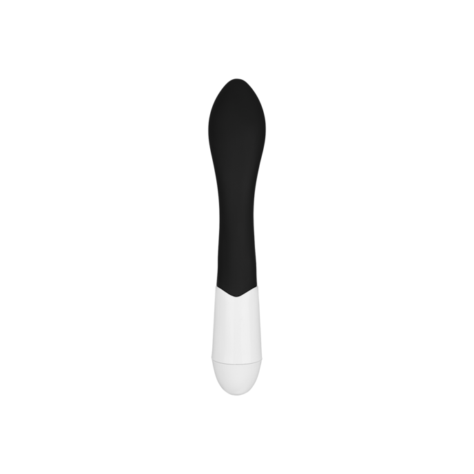 ergonomische-siliconen-rabbit-20-cm-Schwarz-Weiß-4