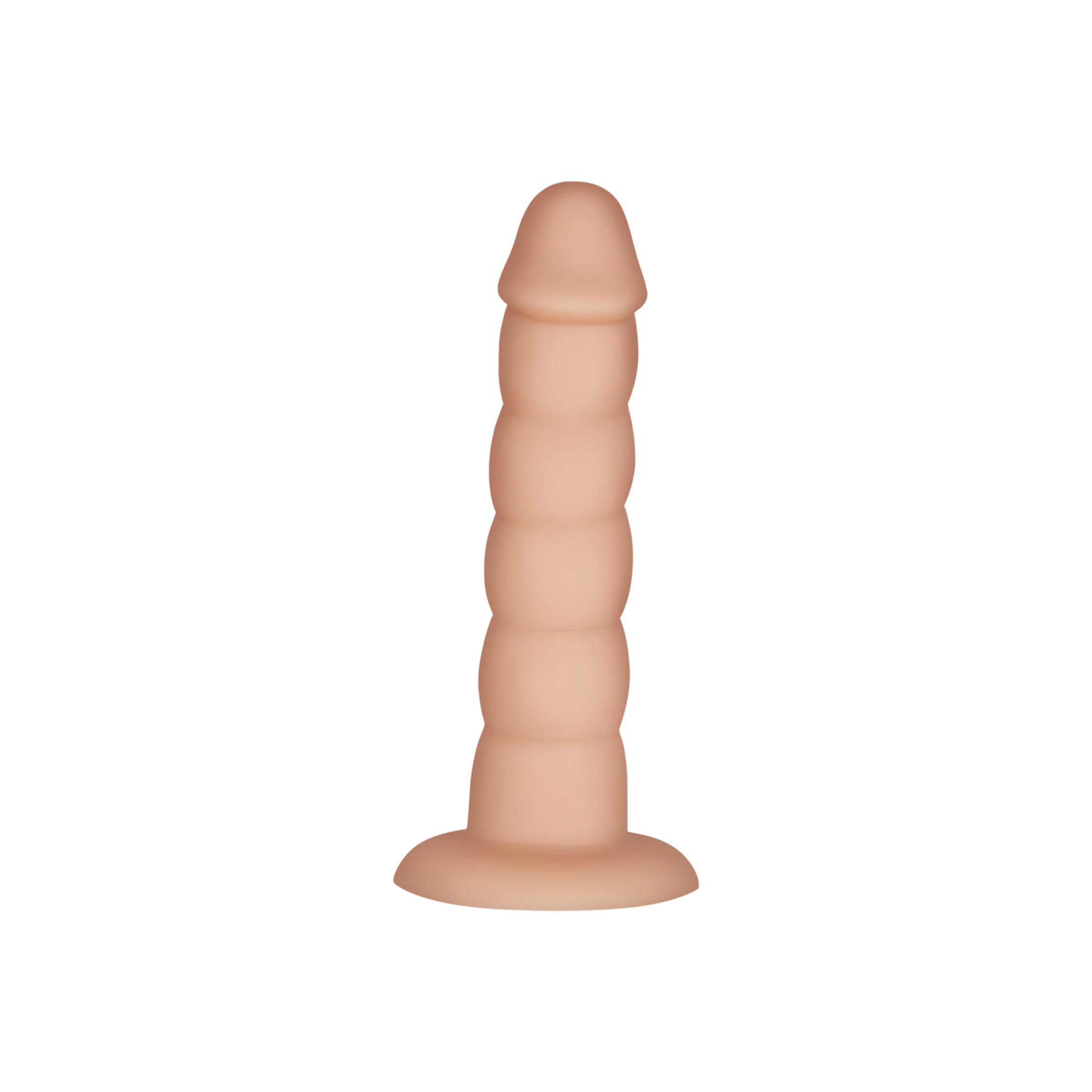 gode-nervuré-en-silicone-24-cm-Naturel clair-4