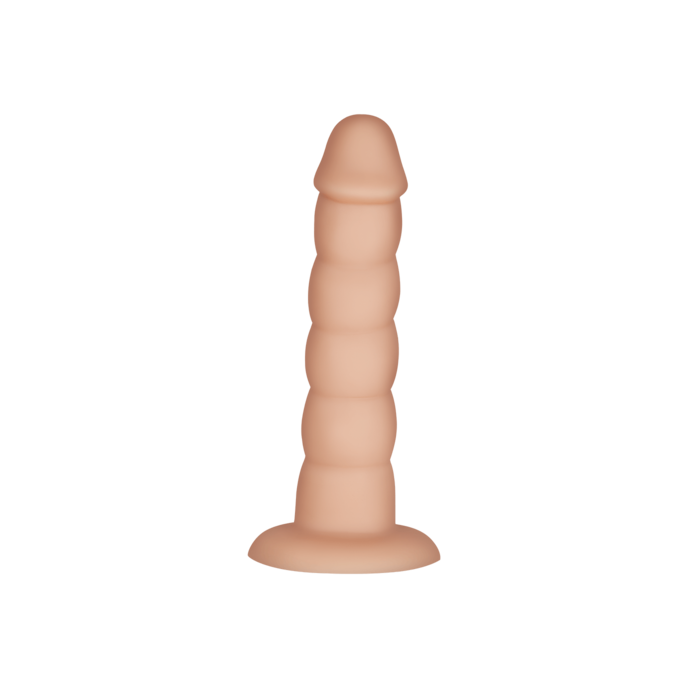 geribbelde-siliconen-dildo-24-cm-Natur-hell-4