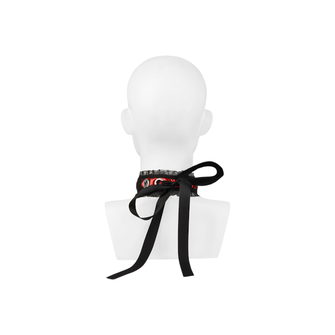 collier-ludique-avec-o-ring-Noir-Rouge-3