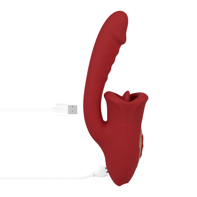 rabbit-vibrator-passion-lips-23-5-cm-Rood-7