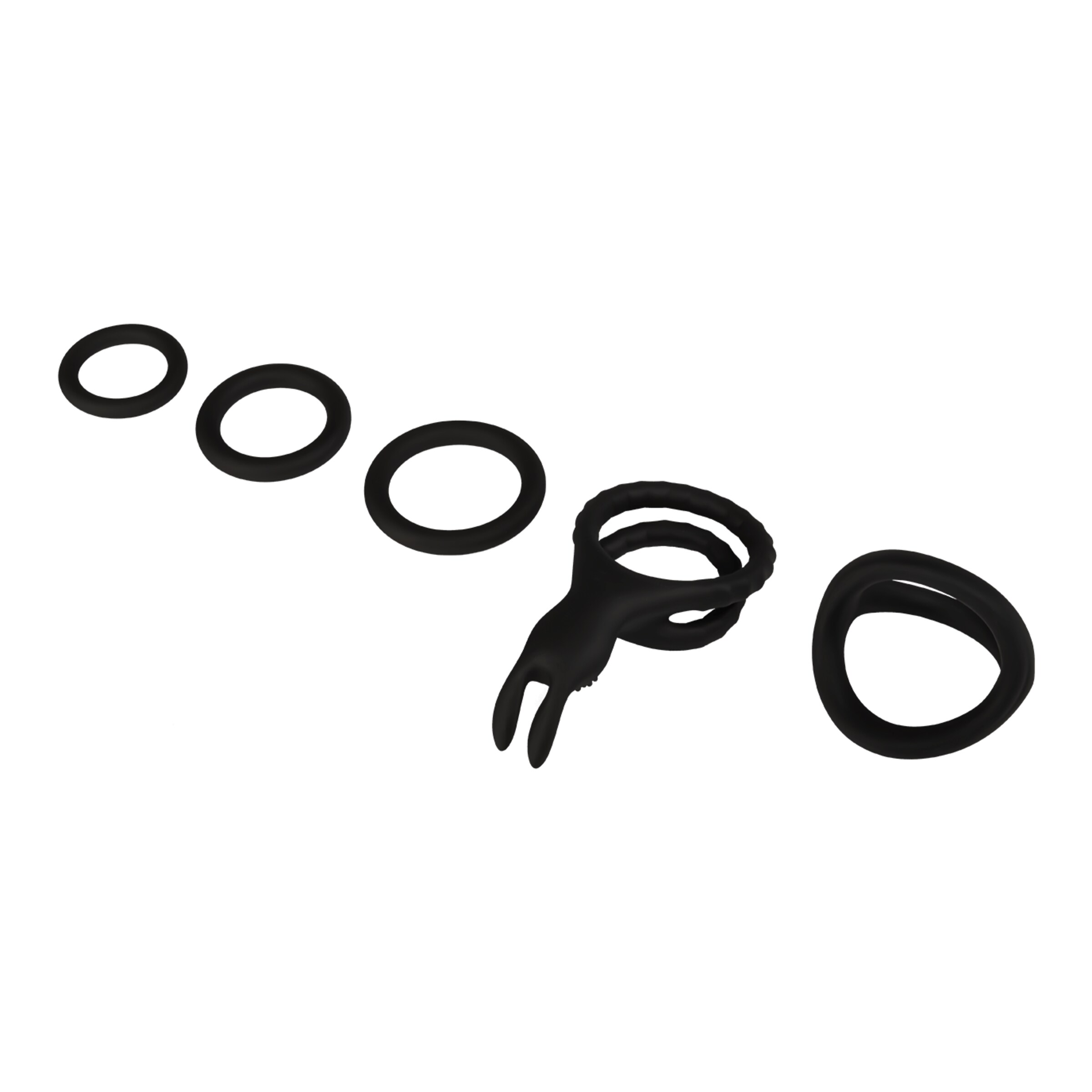 veelzijdige-siliconen-penisringset-5-delen-Zwart-4