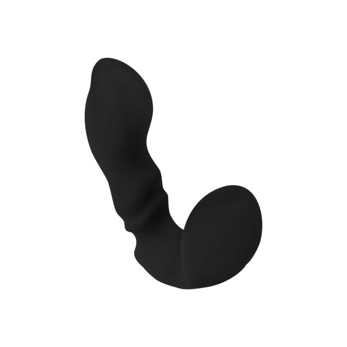 anale-vibrator-met-perineumstimulator-12-cm-Zwart-1