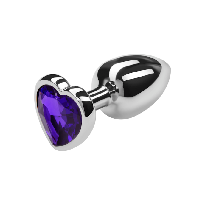 buttplug-7-cm-Purper-Zilver-1