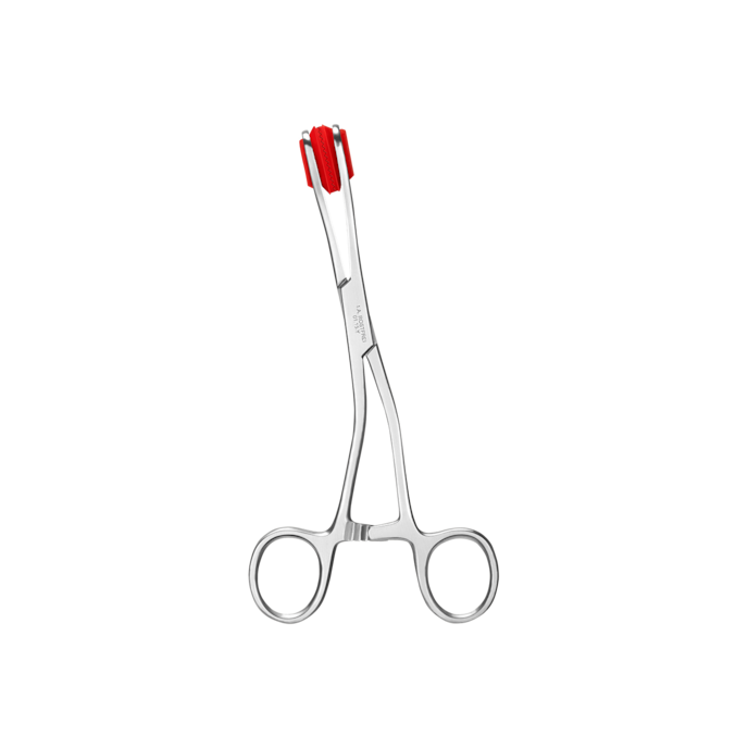 pince-à-piercing-en-acier-inoxydable-Argent-Rouge-2