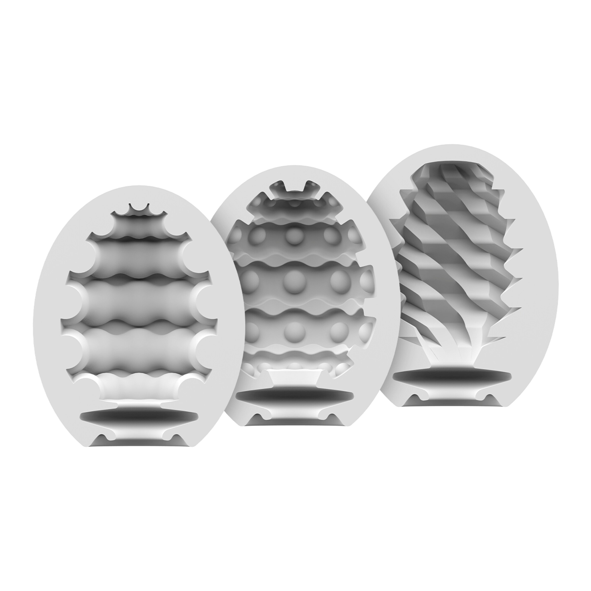 satisfyer-masturbator-eggs-3-pièces-Blanc-Vert clair-Violet-2