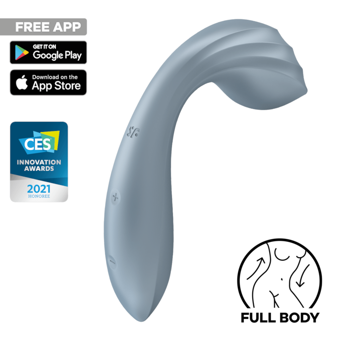 satisfyer-mini-wand-er-connect-app-16-cm-Donkergroen-1