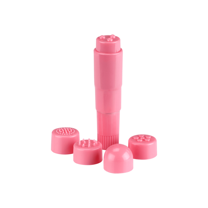 power-massager-met-4-opzetstukken-Roze-1