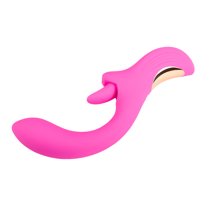 rabbit-en-silicone-avec-langue-rotative-22-5-cm-Rose-7