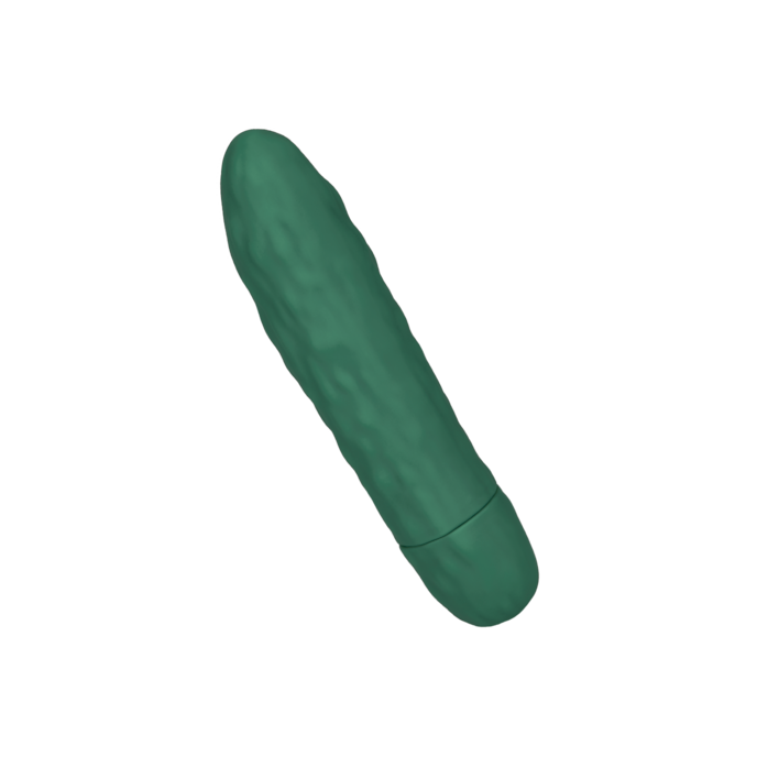 mini-vibromasseur-cornichon-12-2-cm-Vert foncé-1