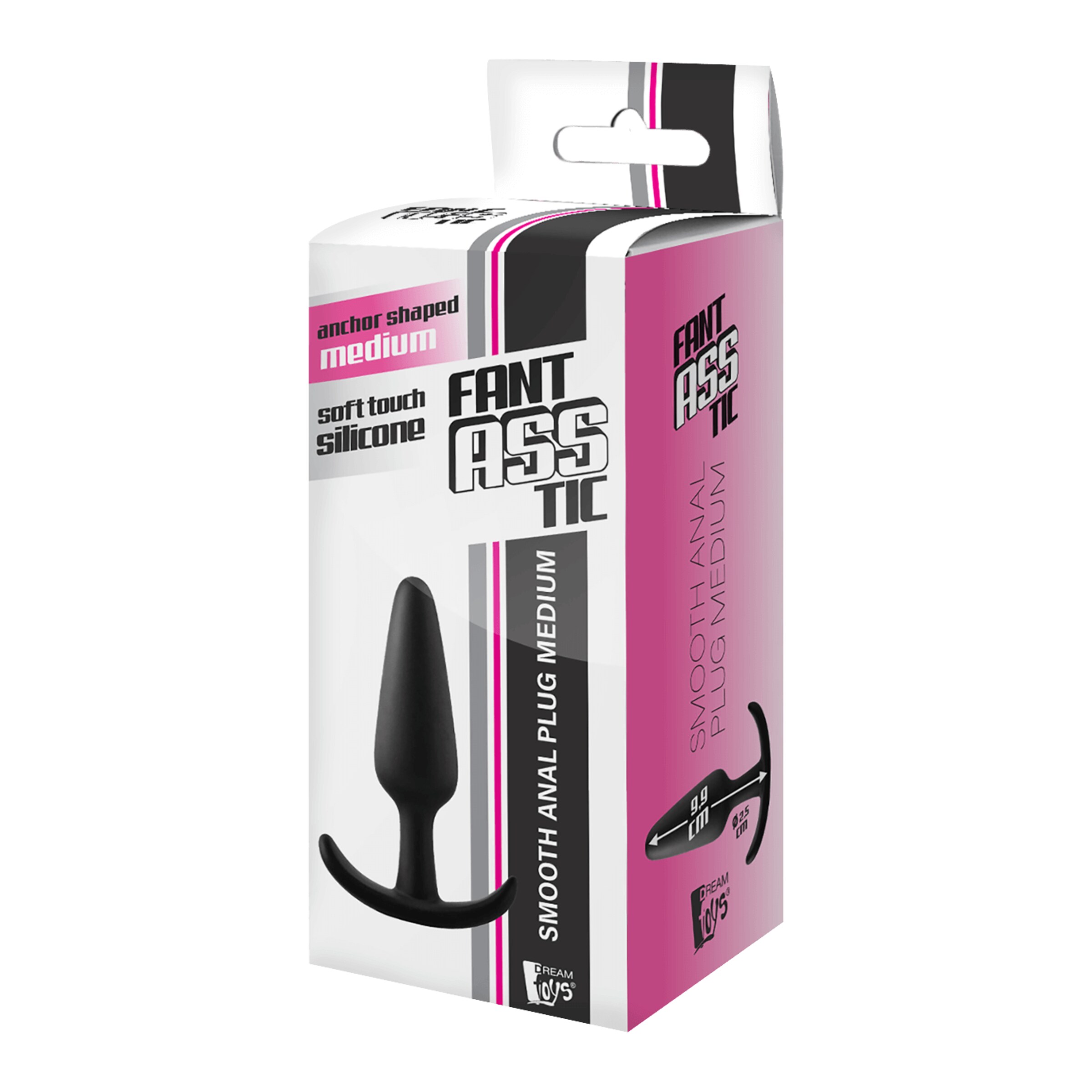fantasstic---smooth-anal-plug-medium-10-cm-Zwart-5