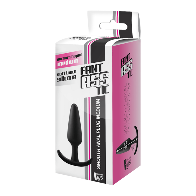 fantasstic---smooth-anal-plug-medium-10-cm-Schwarz-5