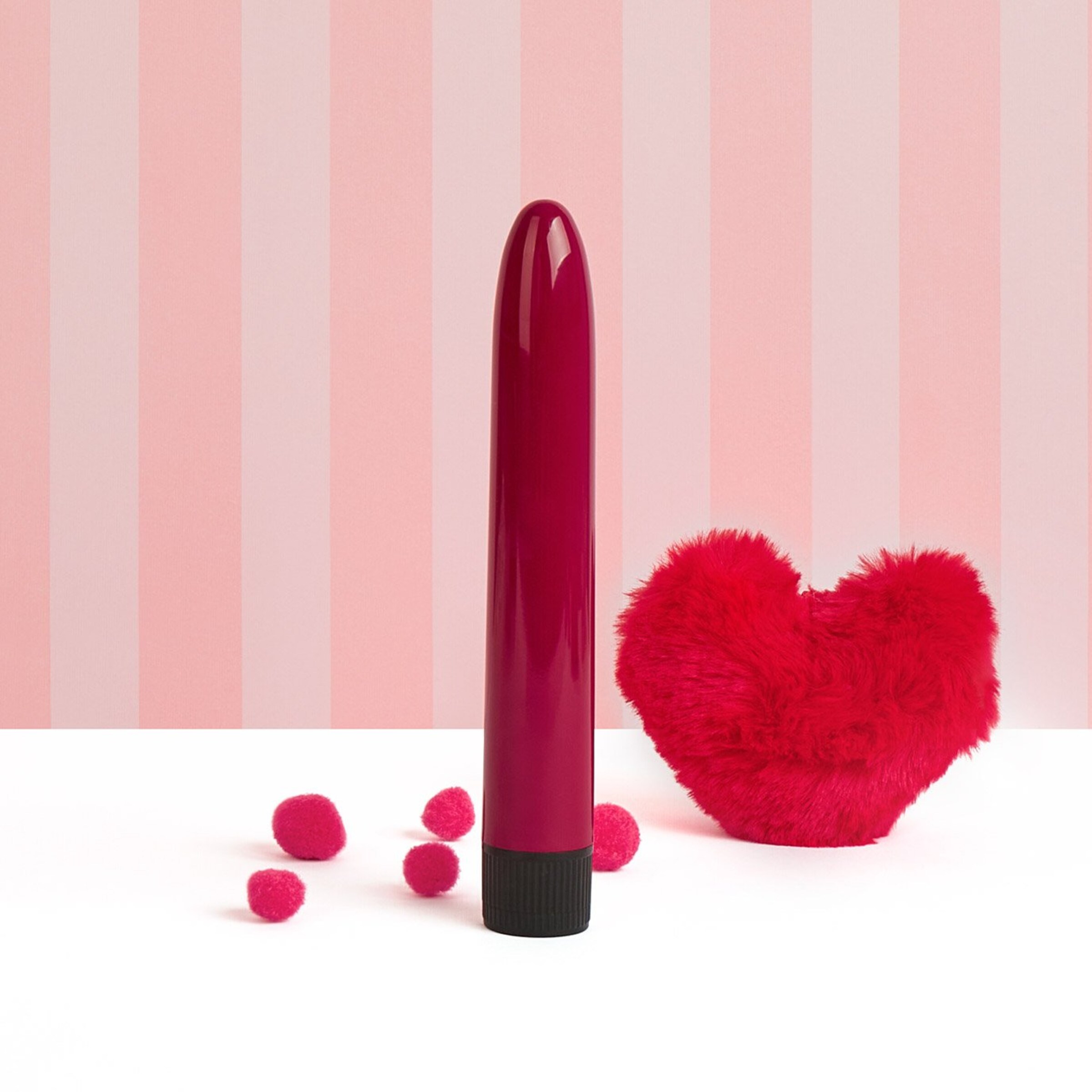 vibromasseur-puissant-17-5-cm-Rouge-2