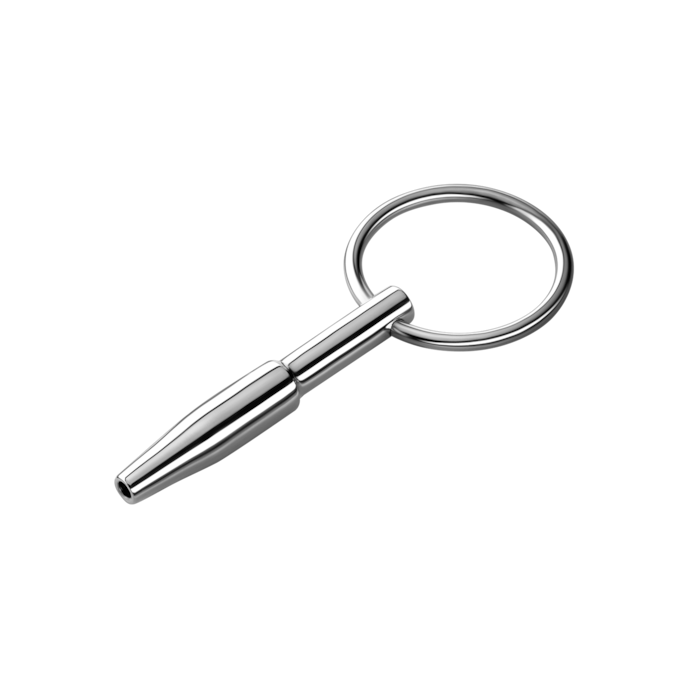 conische-penisplug-5-cm-Zilver-2