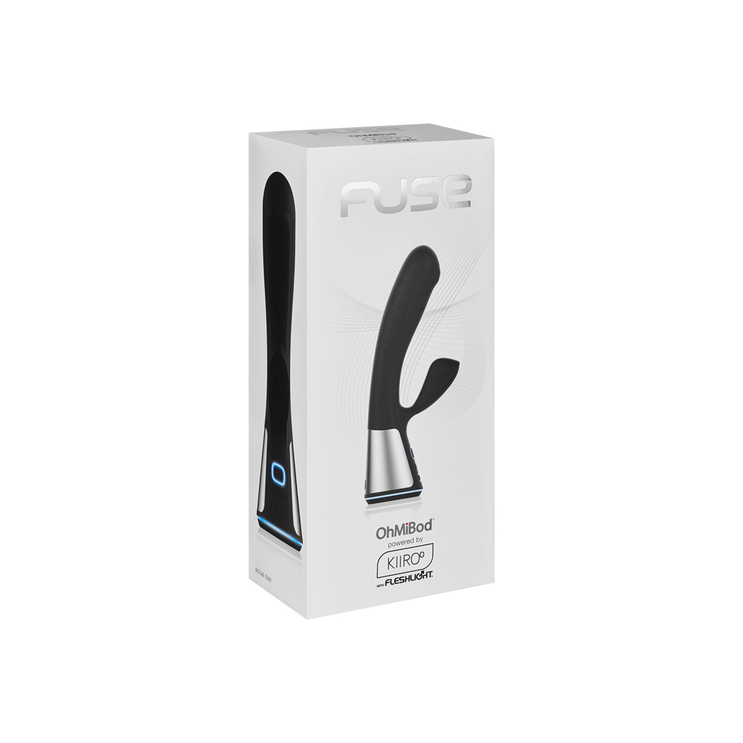 fuse---powered-by-kiiroo-20-cm-Argent-Noir-7