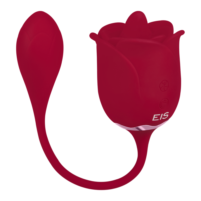 roosvormige-oplegvibrator-met-bullet-20-cm-Oranje-2