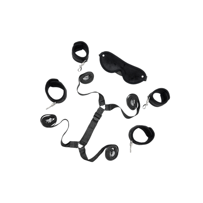 under-the-mattress-soft-restraint-set-3-pièces-Noir-1