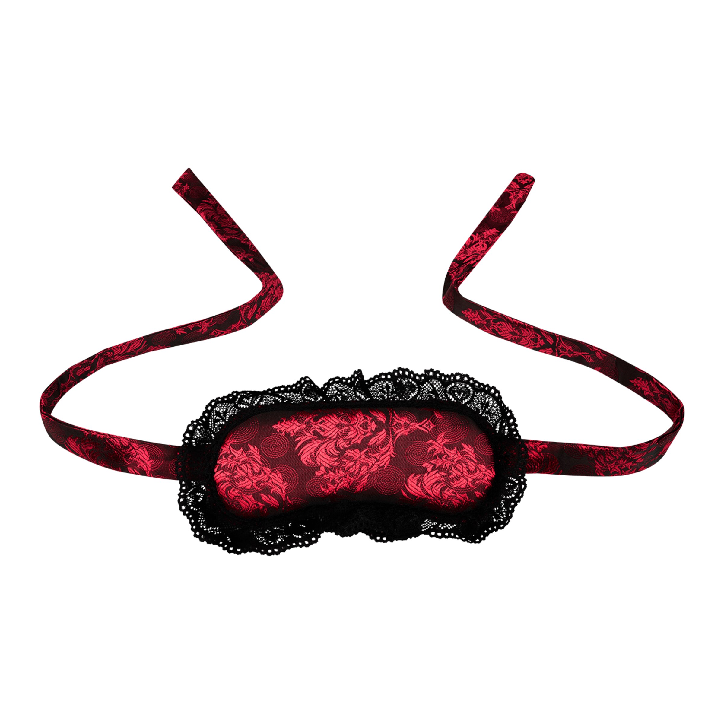 gepolsterde-oogmasker-met-ruches-Rood-Zwart-5