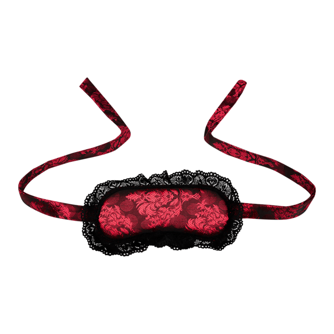 gepolsterde-oogmasker-met-ruches-Rood-Zwart-5