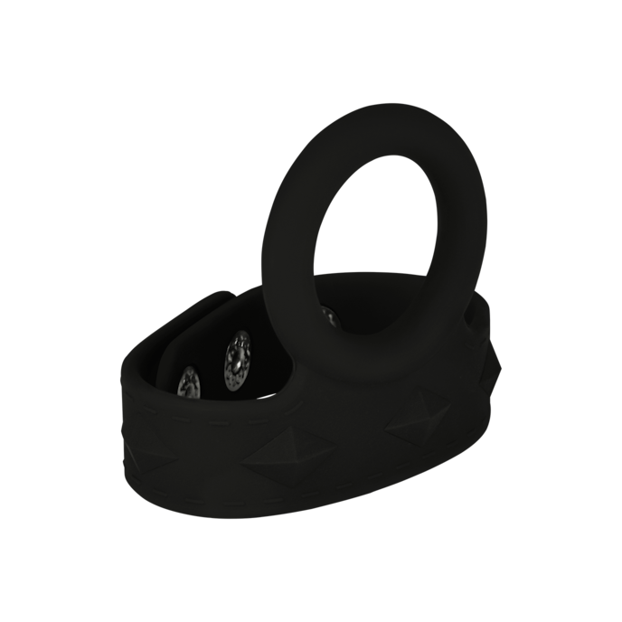 Penisring mit verstellbarem Hodengurt, 3 - 6,5 cm schwarz online bestellen Penisring mit verstellbarem Hodengurt, 3 - 6,5 cm schwarz online bestellen