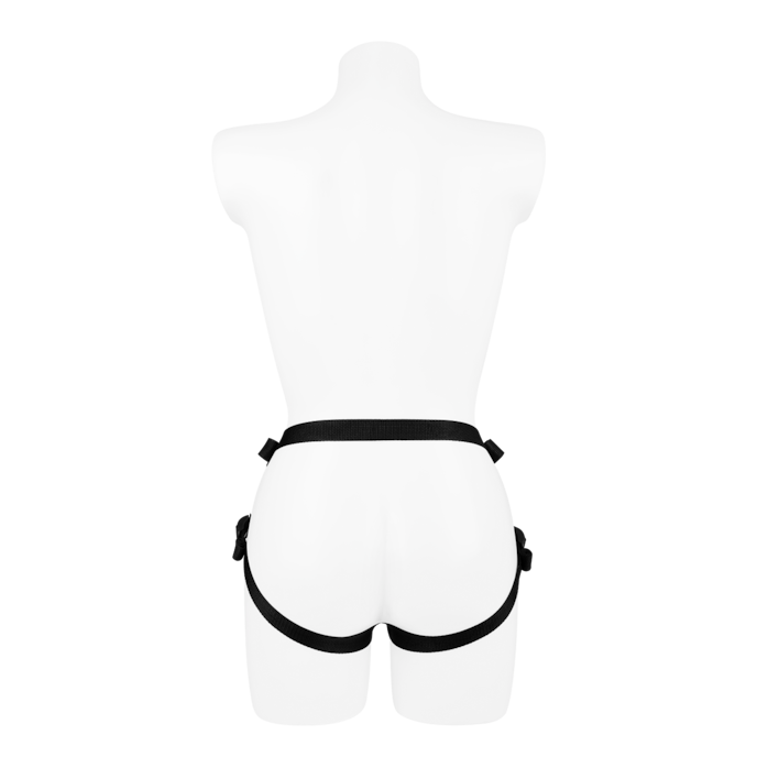 strap-on-harnas-met-natuurgetrouwe-dildo-20-5-cm-Natuurlijk licht-Zwart-3