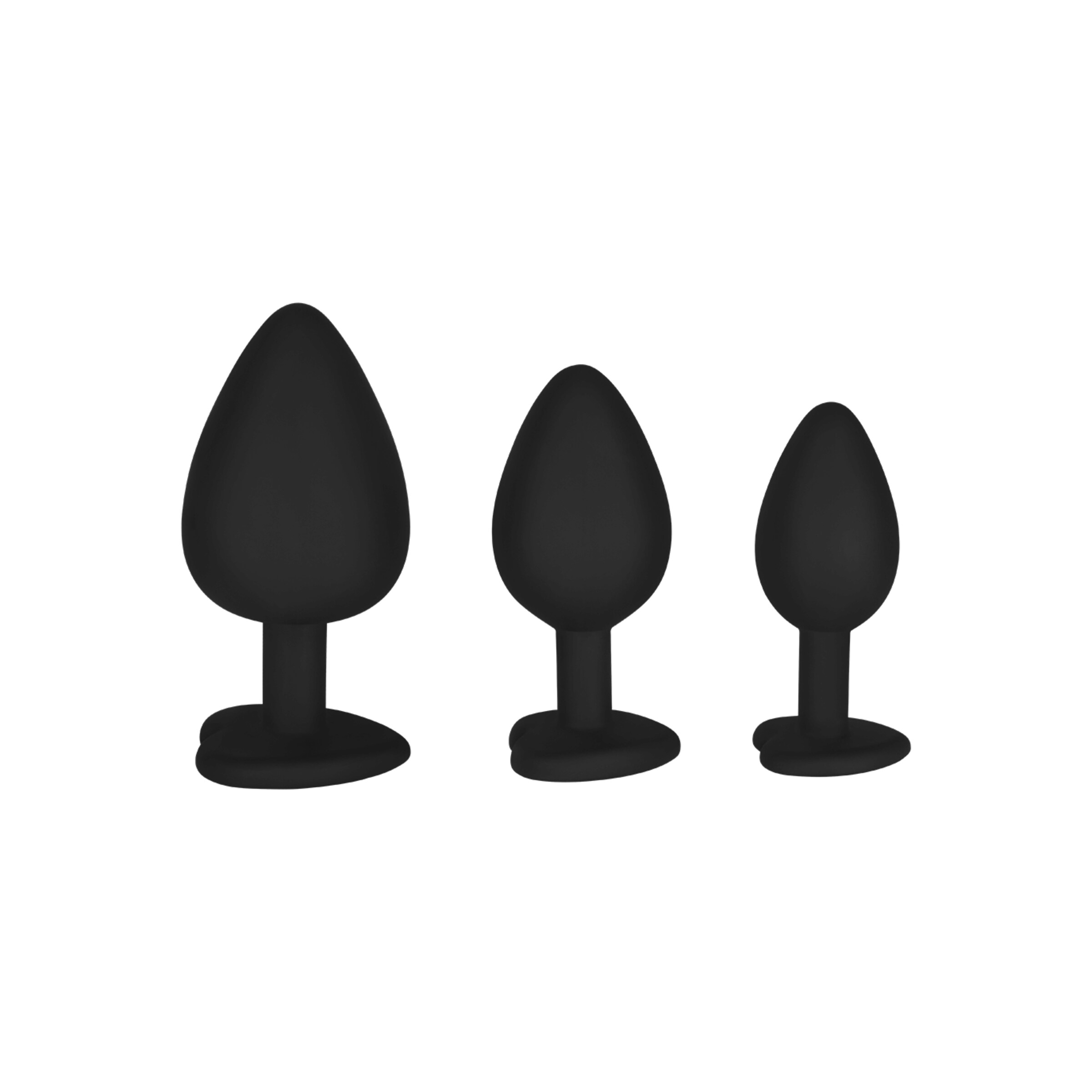 bling-plugs-7-5-[nbhy]-9-5-cm-3-stuks-Rood-Zwart-3