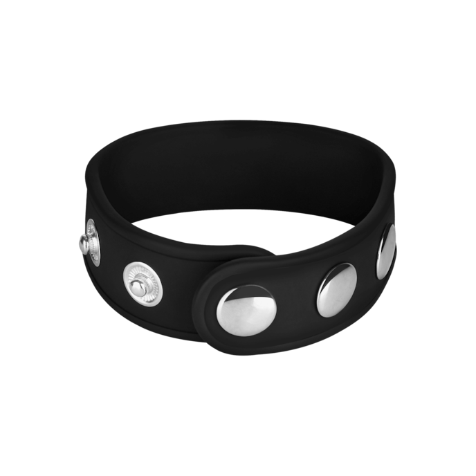 silicone-3-snap-cock-strap-7-5---9-cm-Zwart-2