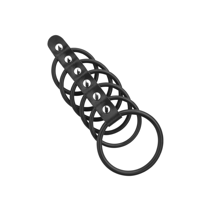 manchette-pénienne-avec-anneaux-3-5---5-5-cm-Noir-1