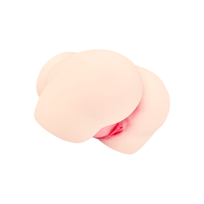 realistische-masturbator-met-2-liefdesopeningen-16-cm-Natuurlijk licht-1