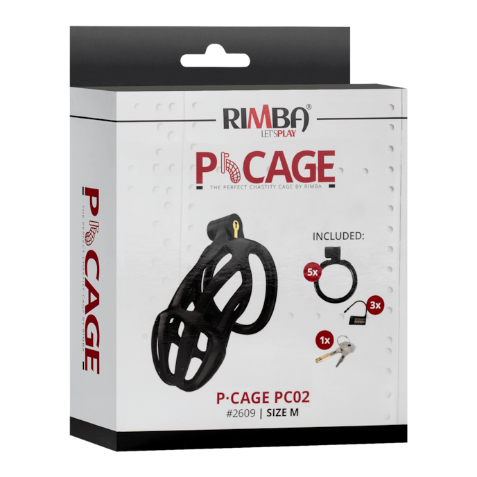 p-cage---pc02-maat-m-9-5-cm-Zwart-3