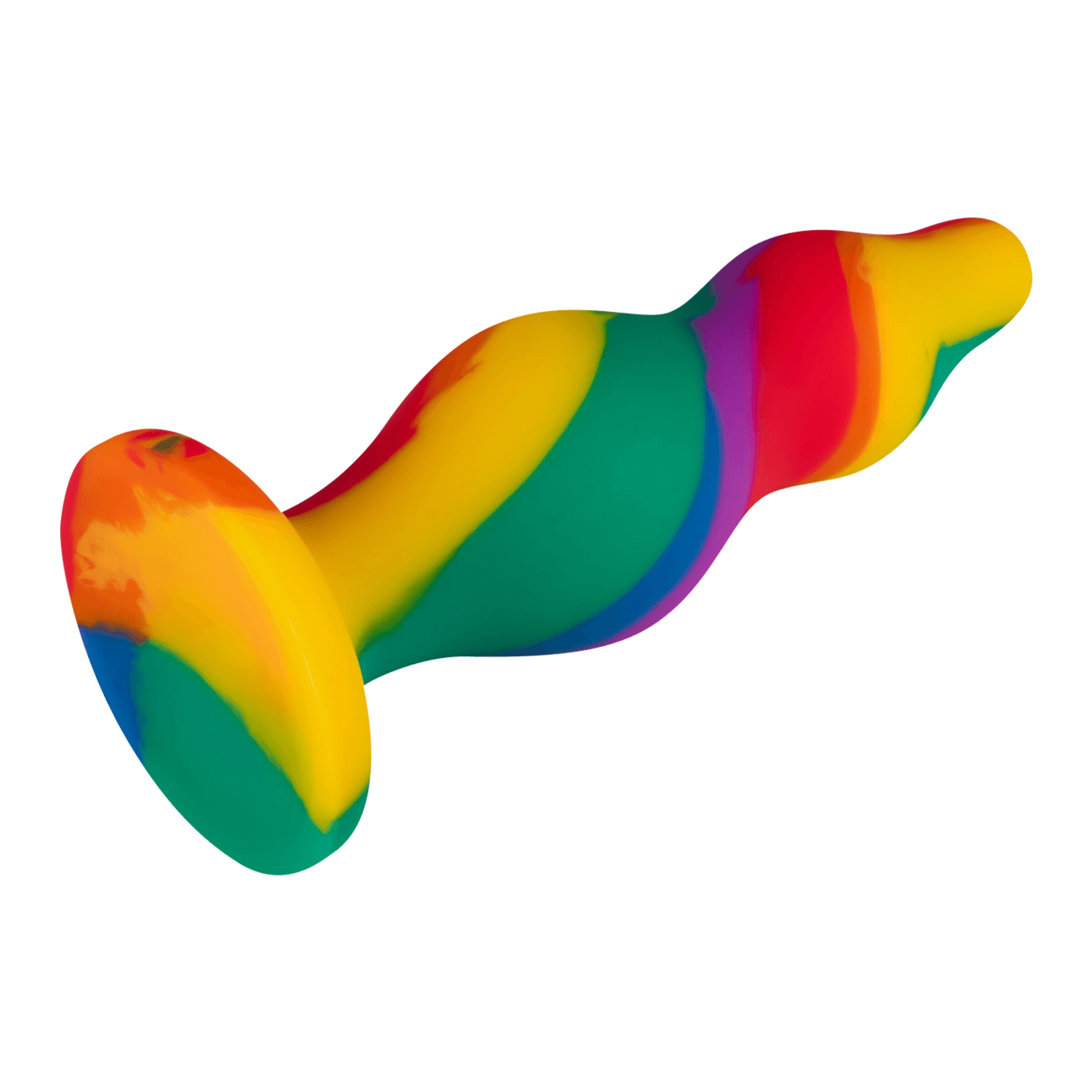 kleurrijke-anale-plug-van-siliconen-12-cm-Bont-5