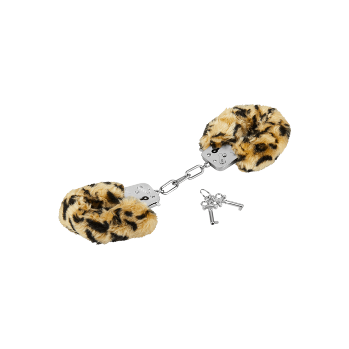fuzzy-handcuffs-with-key-Léopard-2