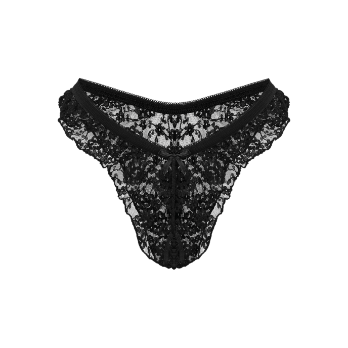 ouvert-slip-avec-dentelle-fleurie-Noir-1