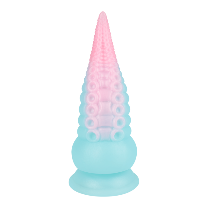 octopus-dildo-van-siliconen-19-cm-Lichtblauw-Roze-4