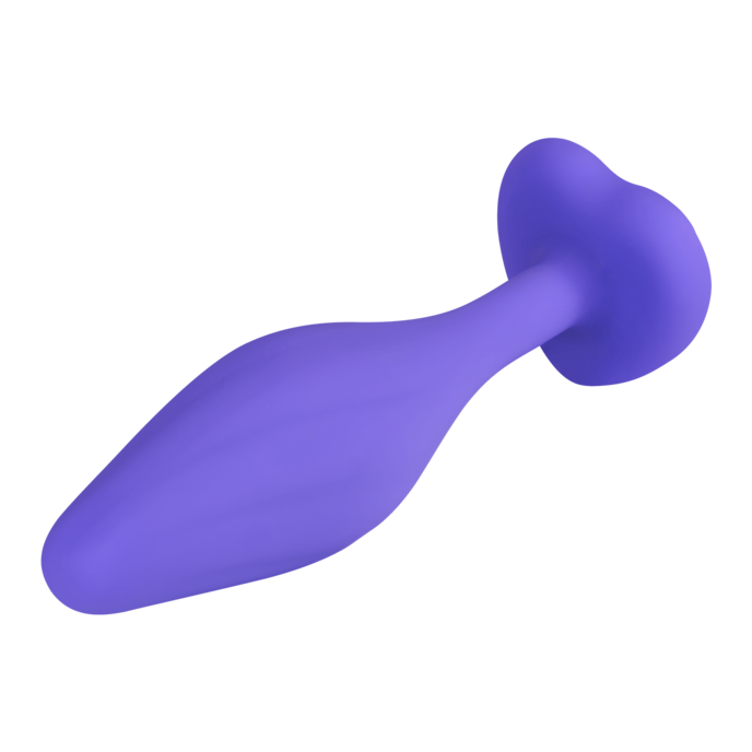 slanke-siliconen-anale-plug-met-een-hartvormige-basis-10-5-cm-Paars-5