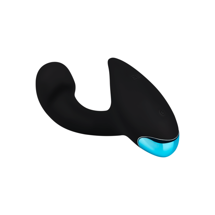 vibromasseur-prostatique-de-luxe-13-cm-Noir-Turquoise-6