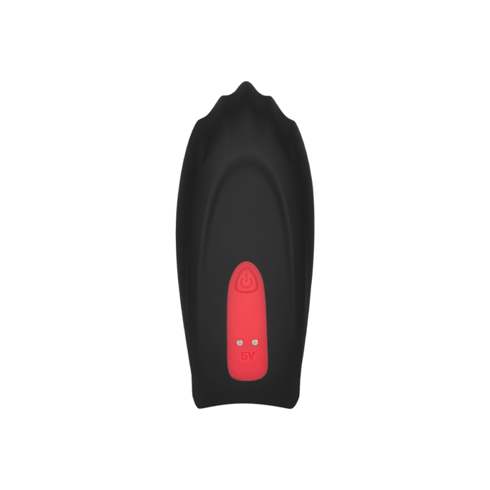 stimulateur-de-gland-en-silicone-13-5-cm-Noir-Rouge-4