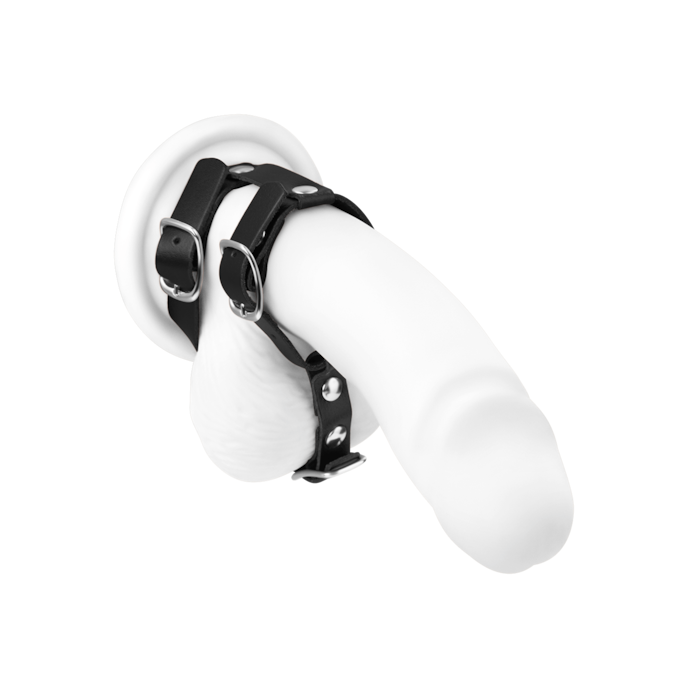 ceinture-pour-pénis-et-testicules-en-cuir-lisse-Noir-1