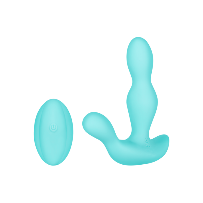 vibromasseur-anal-avec-télécommande-12-cm-Menthe-1