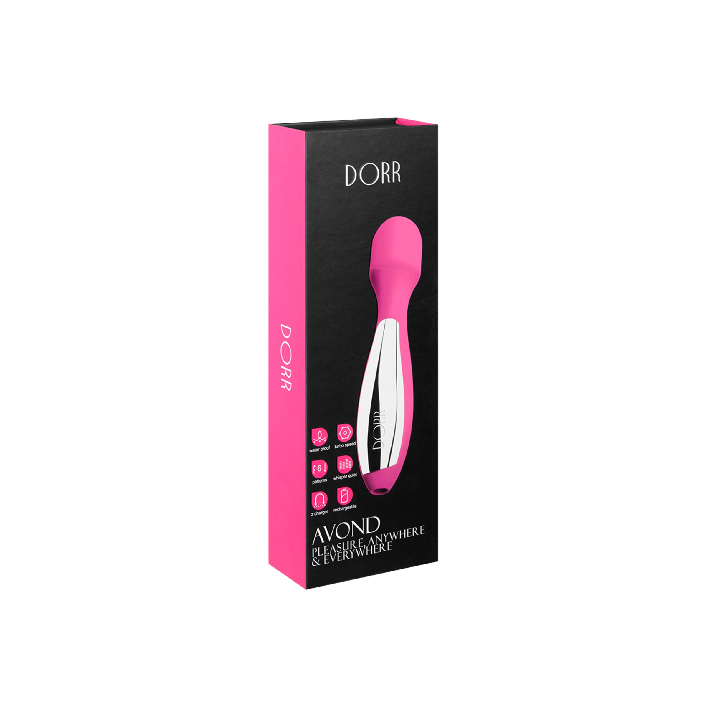 avond---travel-size-massager-17-5-cm-Pink-Zilver-8