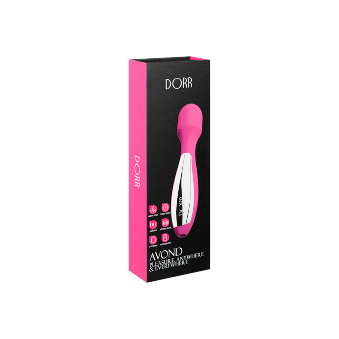 avond---travel-size-massager-17-5-cm-Pink-Zilver-8