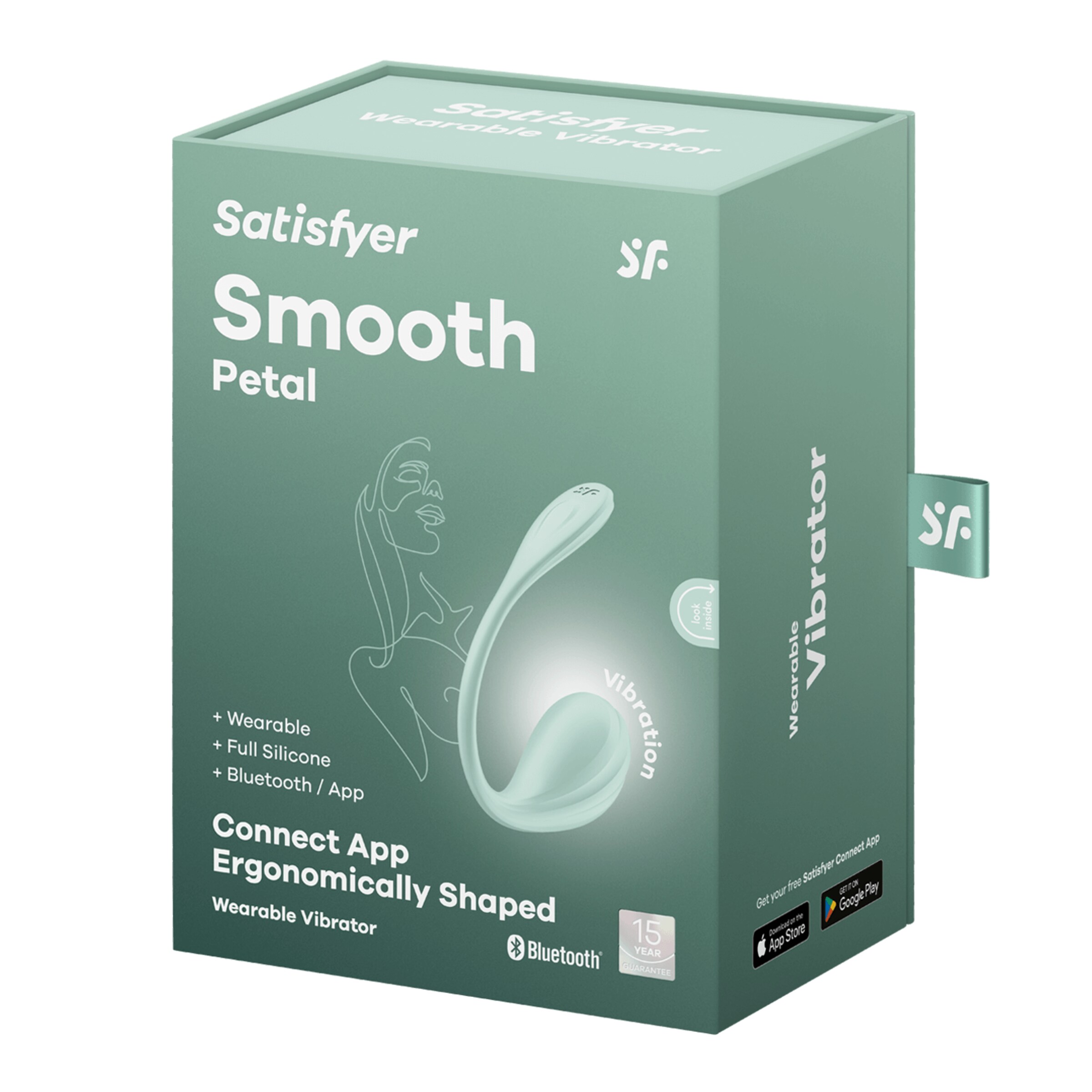 satisfyer-smooth-petal-11-cm-avec-app-Menthe-3