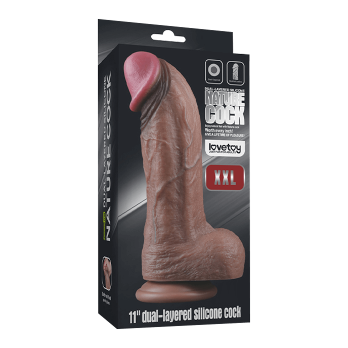 nature-cock-xxl-28-cm-Brun naturel moyen-4