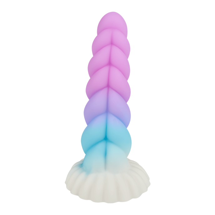 fantasierijke-siliconen-dildo-20-5-cm-Paars-Turkoois-Wit-3