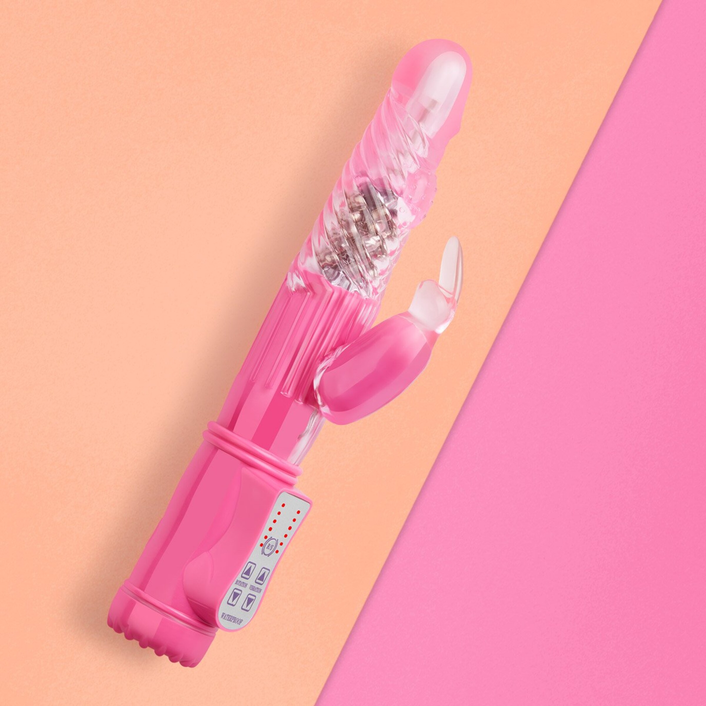 vibromasseur-à-perles--hy]rotatif-23-cm-Rose-2