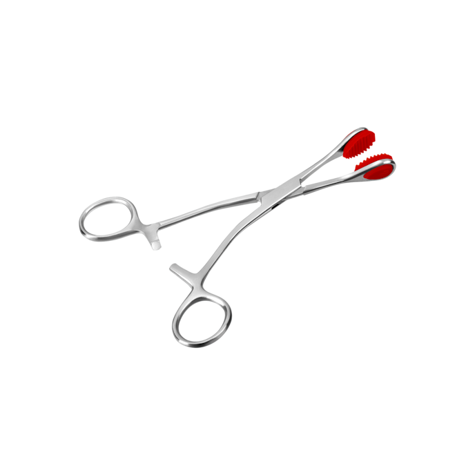 pince-à-piercing-en-acier-inoxydable-Argent-Rouge-3