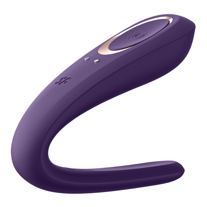 satisfyer-double-classic-en-silicone-10-cm-Or rose-Violet-5